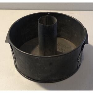 Vintage Swans Down Cake Flour Metal Cake Pan E Katzinger Co. Chicago, Illinois